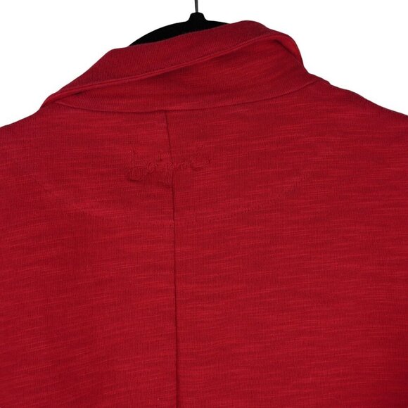 Desigual Womens Red Embroidered Long Sleeve Blazer Jacket Size tall S - Picture 5 of 6